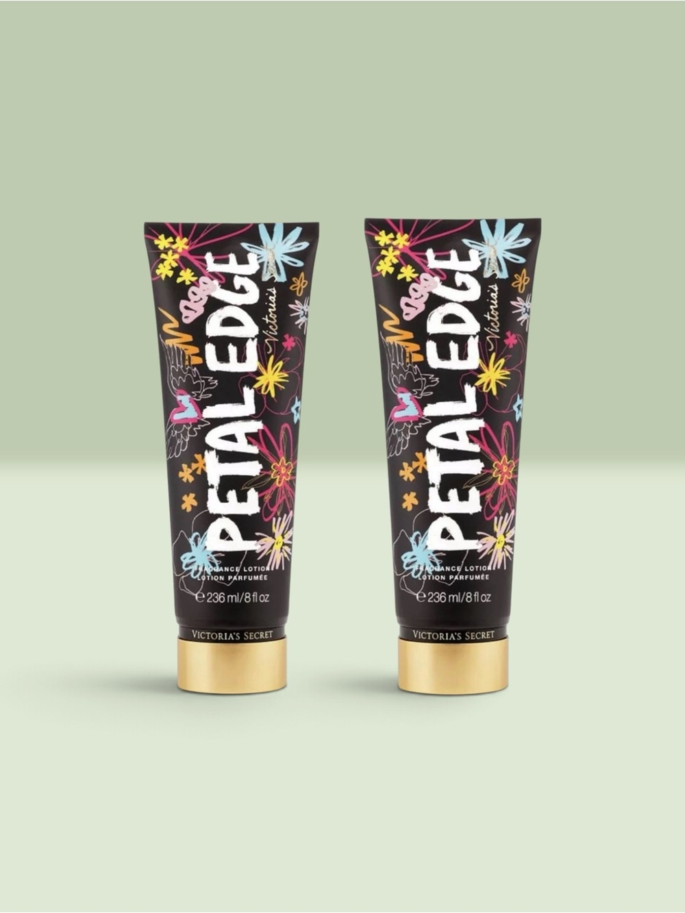 Victoria's Secret PETAL EDGE Fragrance Lotion ~ 8 fl.oz. ( Lot of 2 )